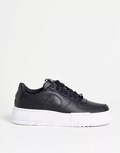 Nike – Air Force Pixel – Sneaker in Schwarz und Weiß günstig online kaufen