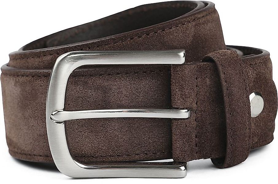 Suitable Ledergürtel Wildleder Braun - Größe 95 günstig online kaufen