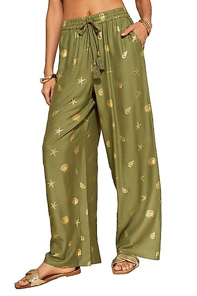 Love & Roses Strandhose Love & Roses Strandhose mit weitem Bein (1-tlg) günstig online kaufen