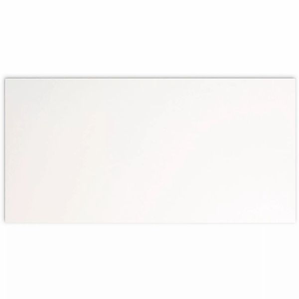 Wandfliese Ice White Rektifiziert Weiß Glasiert Matt 30 cm x 60 cm günstig online kaufen