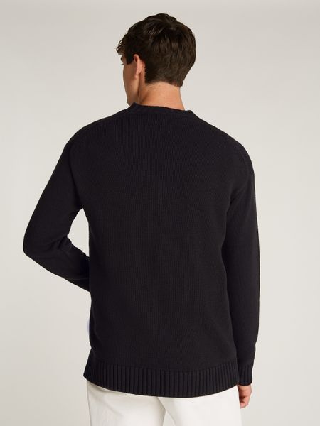 Calvin Klein Jeans Rundhalspullover CHENILLE MONOLOGO günstig online kaufen