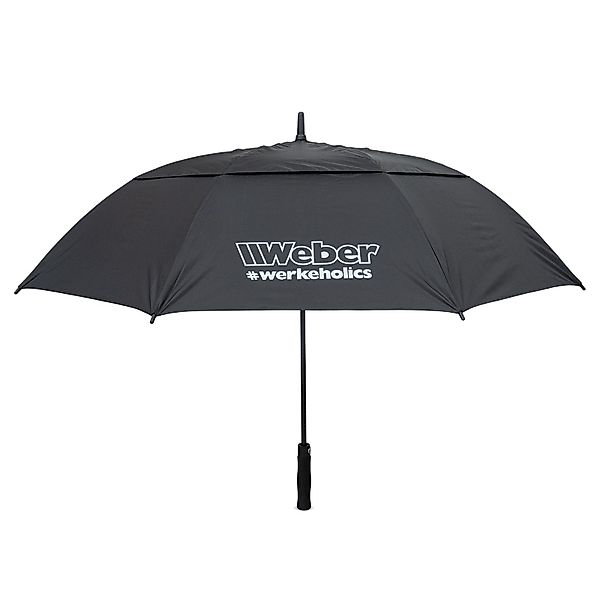 Weber GmbH Stockregenschirm Weber #Werkeholics Regenschirm günstig online kaufen