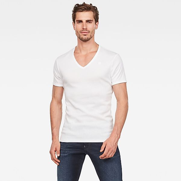 G-STAR T-Shirt Base V 2-Pack (Packung, günstig online kaufen