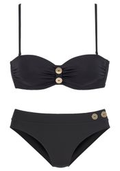 Vivance Bügel-Bandeau-Bikini mit edlen Zierknöpfen günstig online kaufen