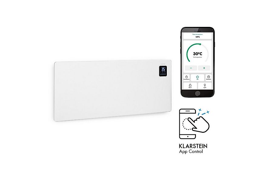 Klarstein Heizstrahler Bansin Smart 2500, elektrische Konvektor Heizung Ele günstig online kaufen