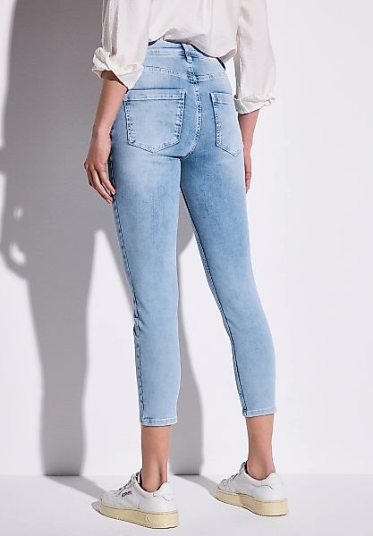 STREET ONE Slim-fit-Jeans, High Waist günstig online kaufen