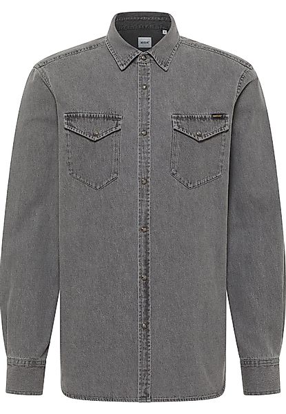 MUSTANG Langarmhemd Herren Style Duver günstig online kaufen