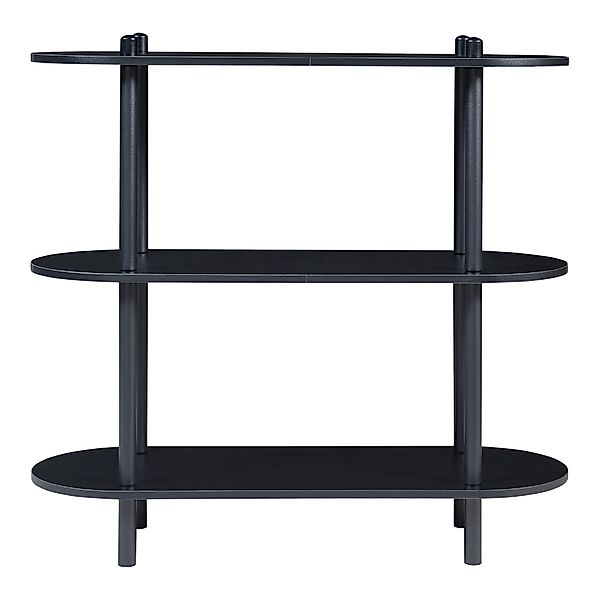 en.casa Bücherregal, »Øvre« 76,5x80x30 cm 3 günstig online kaufen
