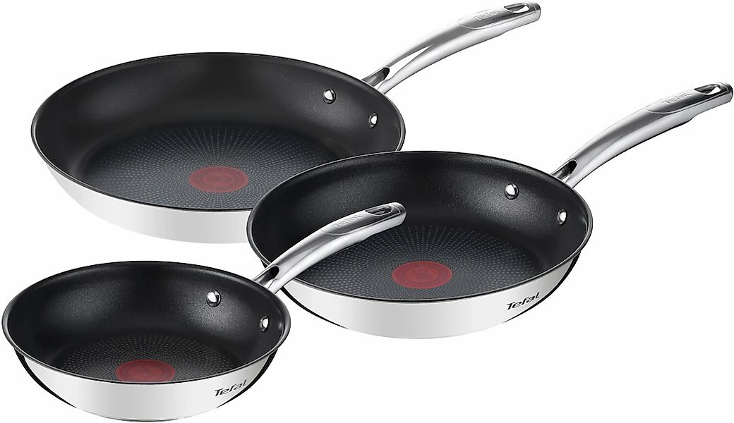 Tefal Pfannen-Set "Duetto+, langlebige Antihaftversiegelung, Thermo-Signal" günstig online kaufen
