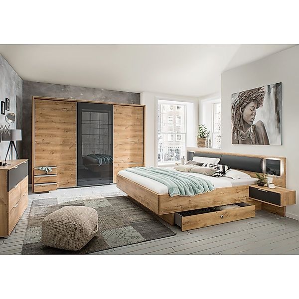 Lomadox Schlafzimmer-Set VIESTE-43, (Spar-Set, 5-tlg), mit günstig online kaufen