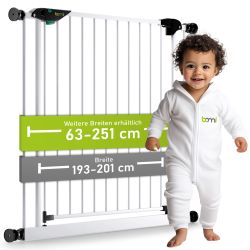 BOMI Türschutzgitter Kinderschutzgitter ohne Bohren Mira günstig online kaufen