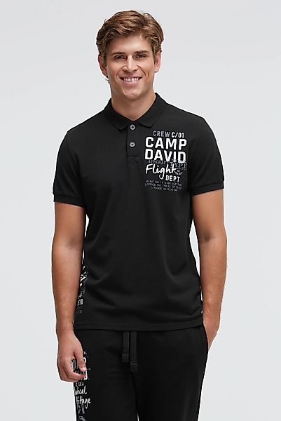 CAMP DAVID Poloshirt aus Baumwolle günstig online kaufen
