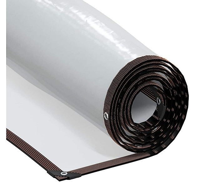 vidaXL Schutzplane Transparente Plane mit Ösen 3x3 m Polyethylen (1-St) günstig online kaufen