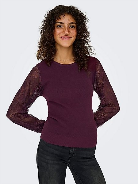 ONLY Rundhalspullover ONLPERRY LIFE LS MIX O-NECK KNT günstig online kaufen