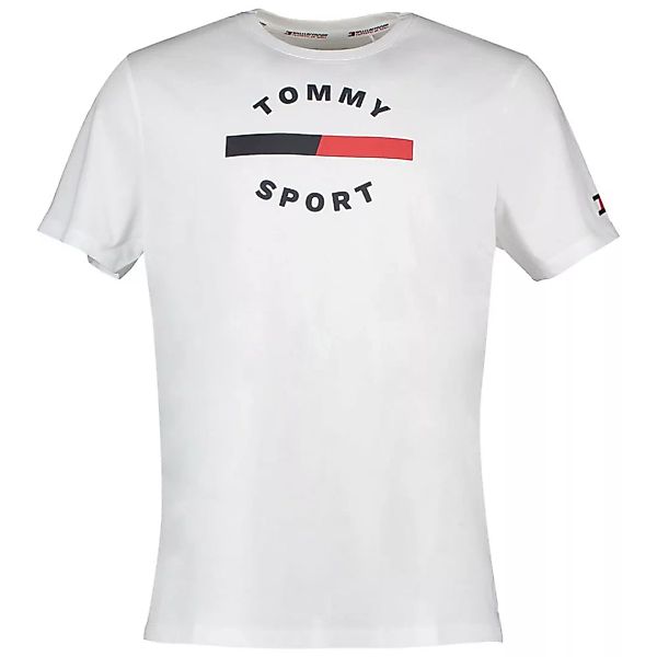 Tommy Hilfiger Sportswear Printed Kurzärmeliges T-shirt M White günstig online kaufen