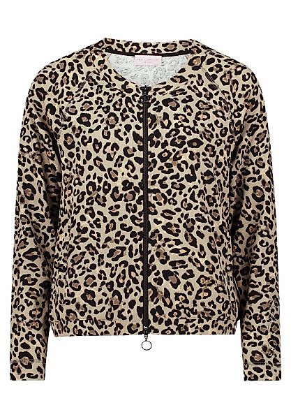 Betty Barclay Sweatjacke "Damen Shirtjacke mit Rippenstruktur" günstig online kaufen