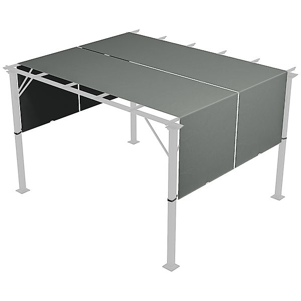 Outsunny Ersatzdach für Pergola 488 x 122 cm mit UV-Schutz, Sonnensegel für günstig online kaufen