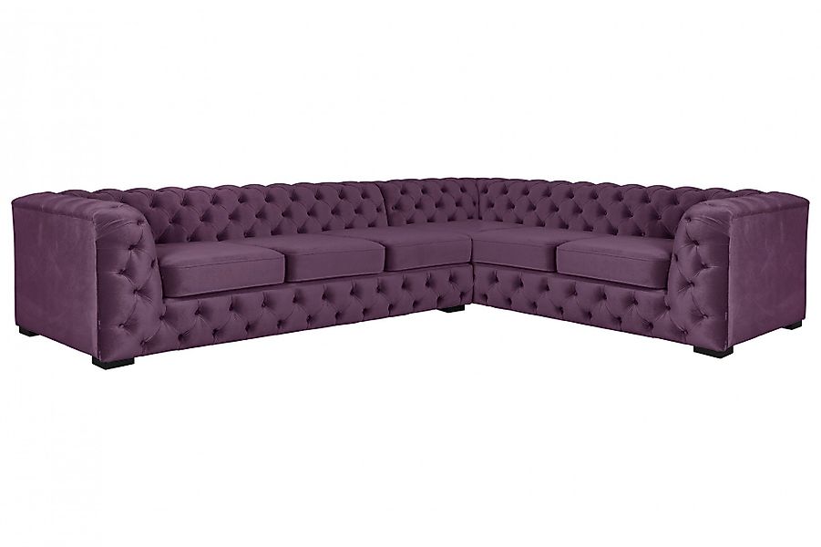 Home affaire Chesterfield-Sofa KALINA L-Form, hochwertig günstig online kaufen
