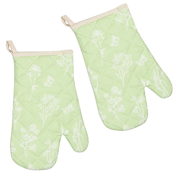 Kracht Topfhandschuhe Wildblumen, (Set, 2-tlg., 2-teilig), günstig online kaufen
