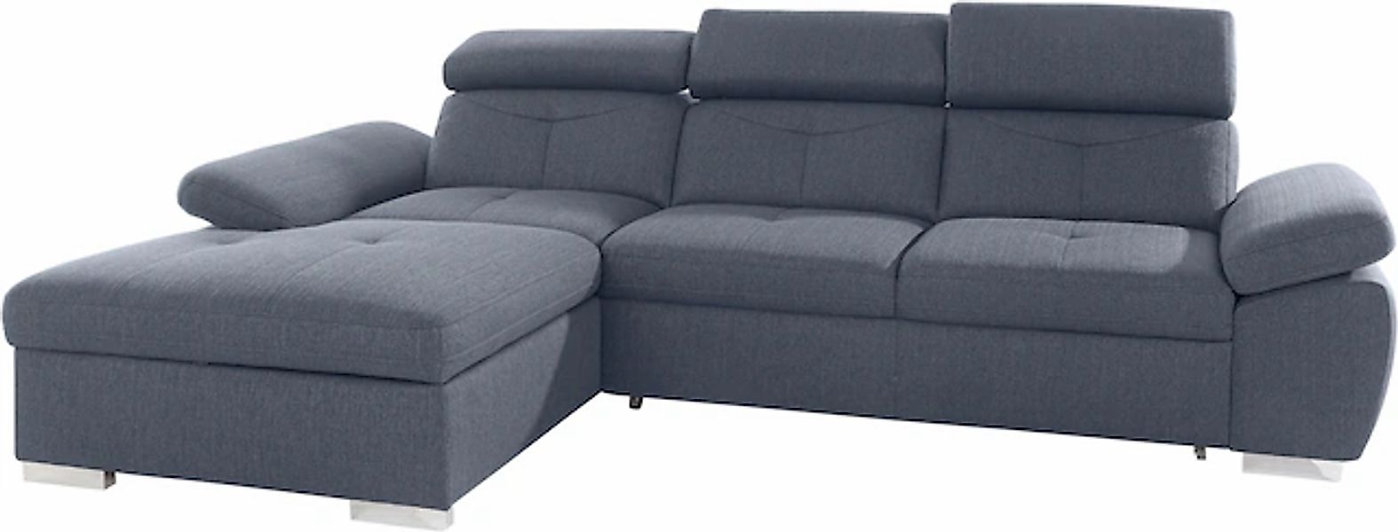 exxpo - sofa fashion Ecksofa "Spring, super bequem, mit Armteil- und Kopfte günstig online kaufen