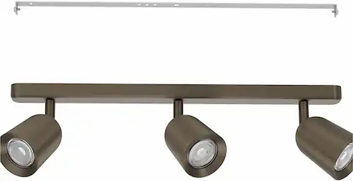 EGLO Deckenspot »CAMALDOLI Spotlampe - Stahl - GU10 - 3X10W - IP20« GU10 1 günstig online kaufen