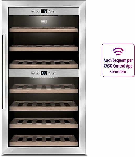 Caso Weinkühlschrank "725 WineComfort 660 Smart" günstig online kaufen