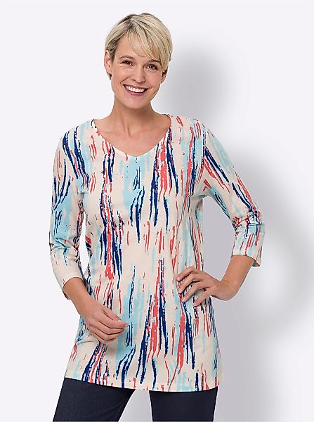 Classic Basics Langarmshirt "Longshirt" 1 Stk. tlg. günstig online kaufen