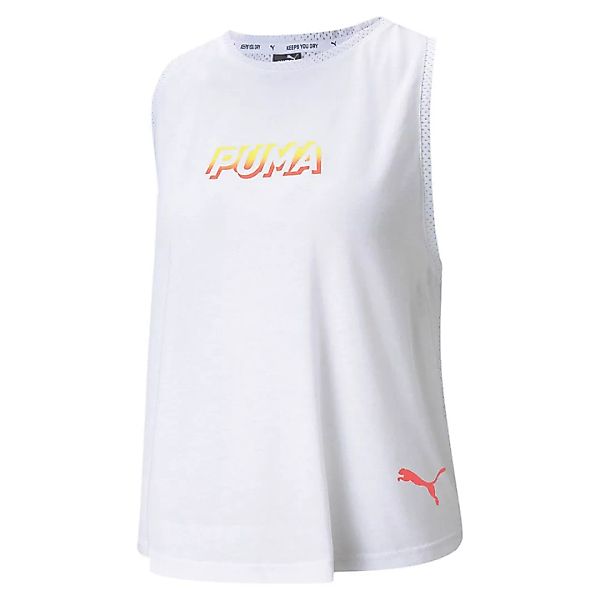 Puma Modern Sports Ärmelloses T-shirt S Puma White günstig online kaufen