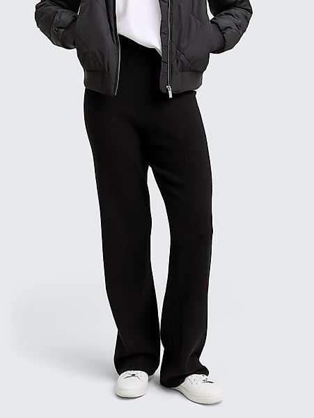 TOM TAILOR Denim Stoffhose Straight Strickhose günstig online kaufen