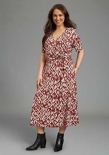 Laura Scott CURVE Jerseykleid wadenlanger Schnitt, aus weichem Jersey, elas günstig online kaufen