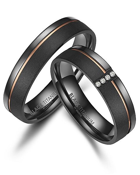 MARRYA Trauring BLACK TITANIUM by MARRYA günstig online kaufen