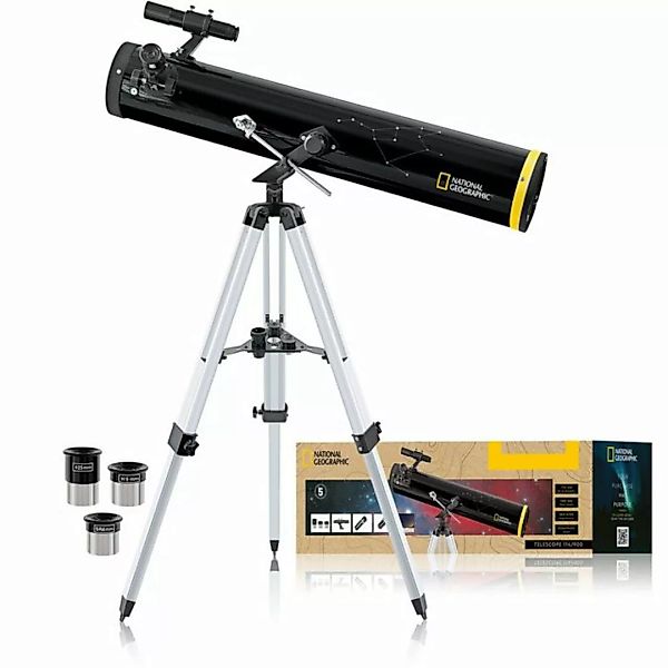 Spiegelteleskop 114/900 Az Schwarz/grau günstig online kaufen