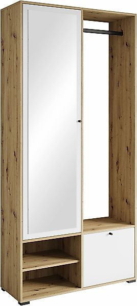 Home affaire Garderobenschrank "DINO Kompaktgarderobe, Garderoben-Set DINO" günstig online kaufen