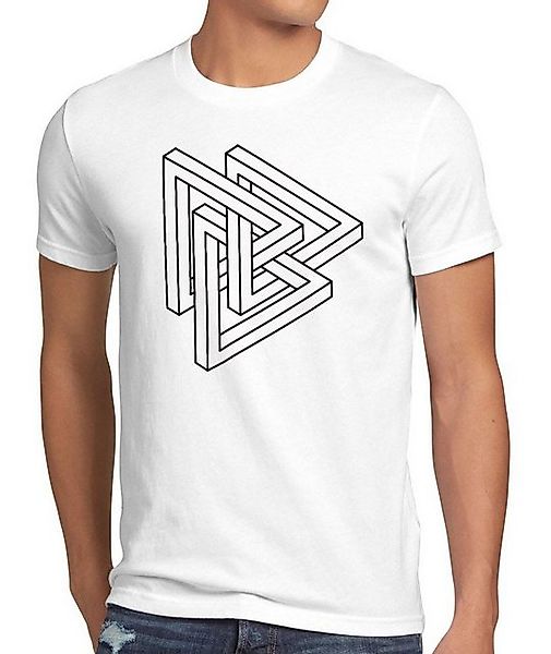 style3 T-Shirt Penrose Big Bang Sheldon Escher Dreieck Würfel the theory co günstig online kaufen