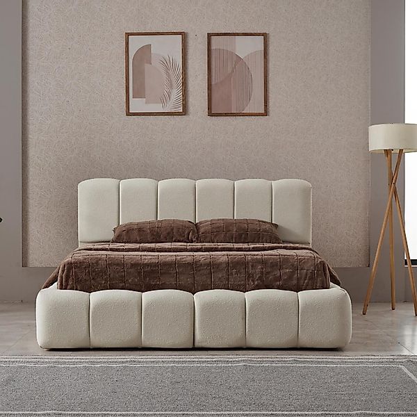 Pointhome Boxspringbett Bss Bedding Set, Marshmallow, günstig online kaufen