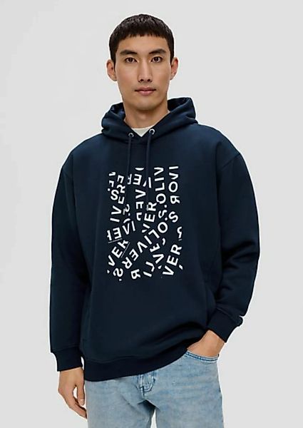 s.Oliver Sweatshirt Kapuzensweater mit Frontprint günstig online kaufen