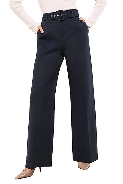 LIPSY Anzughose Lipsy Hose mit weitem Bein und Gürtel, Regular (1-tlg) günstig online kaufen