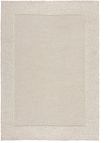 FLAIR RUGS Teppich "Rue" rechteckig 10 mm Höhe aus einem Wollmischgewebe, h günstig online kaufen
