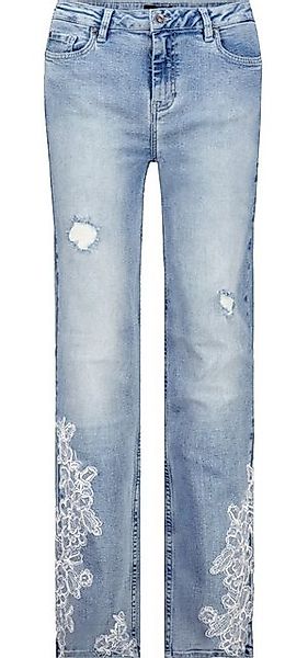 Monari 2-in-1-Hose Jeans mit Spitze jeans günstig online kaufen