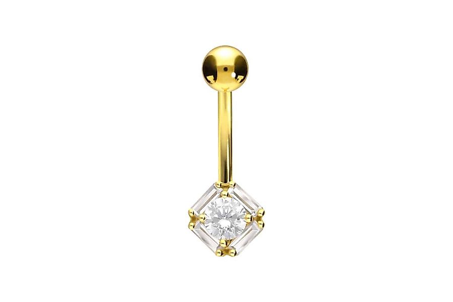 PIERCINGLINE Bauchnabelpiercing Titan Bananabell mit Innengewinde günstig online kaufen