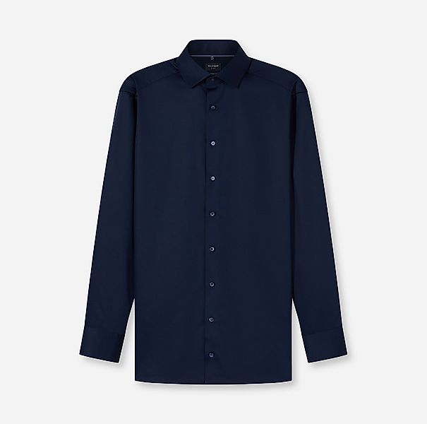 OLYMP Langarmhemd Luxor modern fit unifarben, Global-Kentkragen, Businesshe günstig online kaufen