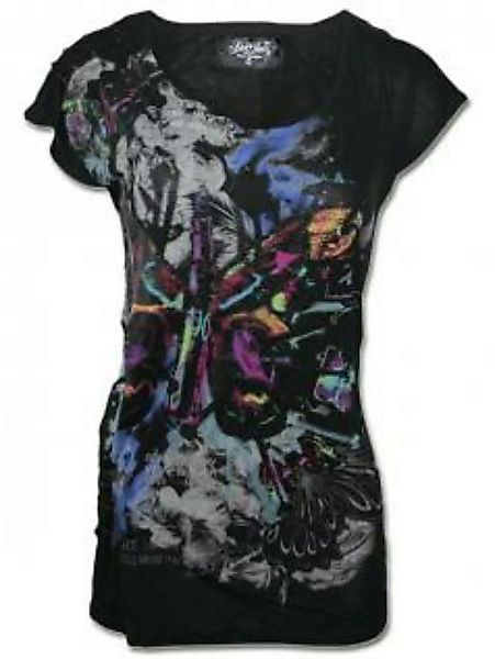 Elvis+Jesus Damen Shirt Butterfly (L) günstig online kaufen