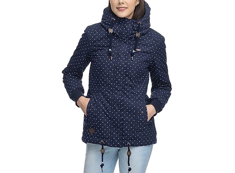 Ragwear Winterjacke Ragwear Danka Dots Jacket Damen Navy günstig online kaufen