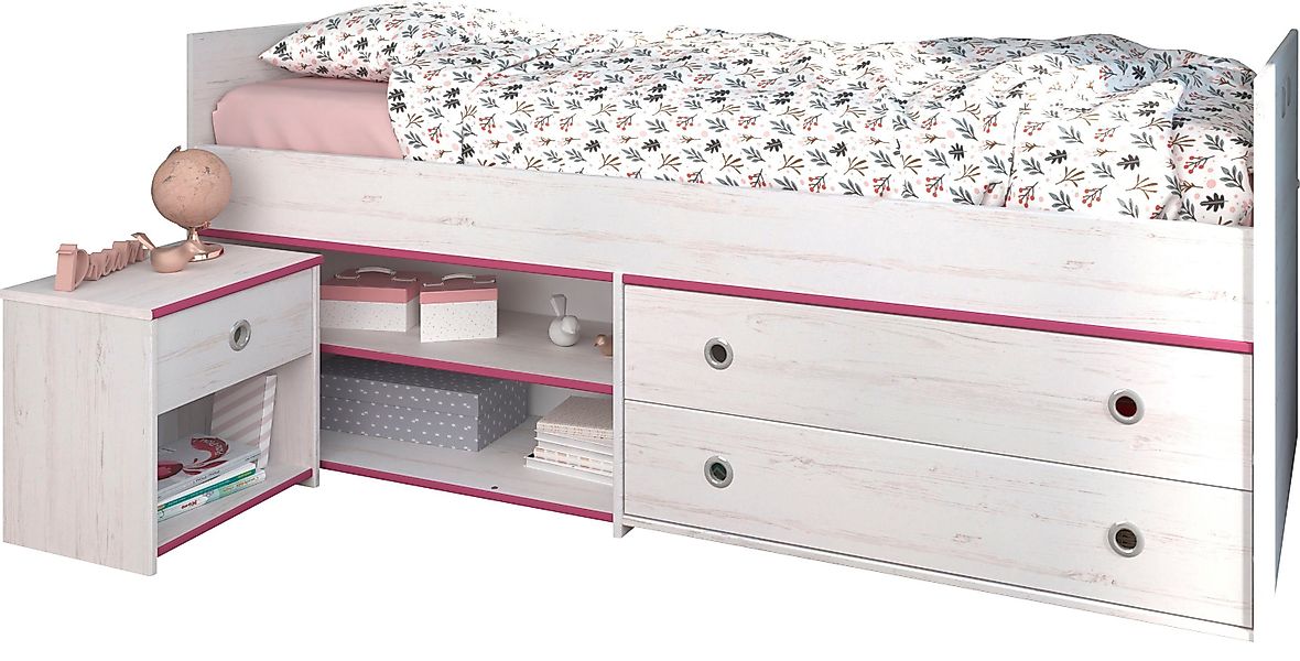 Parisot Jugendzimmer-Set Smoozy, (2-tlg., Kleiderstange, Schreibtisch günstig online kaufen