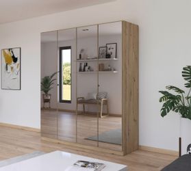 rauch Drehtürenschrank "Reflect" mit Spiegelfront, inkl. praktischer Innene günstig online kaufen