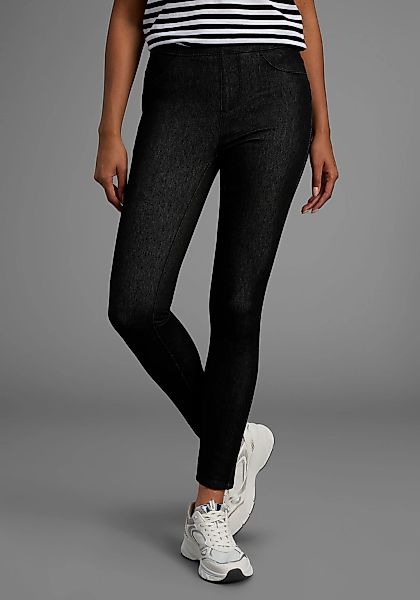 Arizona Jogg Pants "High Waist", extra-eng geschnitten, knöchellange Beinfo günstig online kaufen