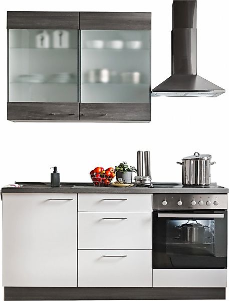 KOCHSTATION Küche "Trea" vormontiert, wahlweise mit E-Geräten, Stellbreite günstig online kaufen