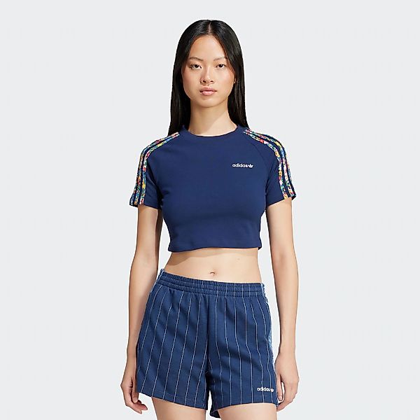 adidas Originals T-Shirt "ADIDAS ORIGINALS X LIBERTY LONDON 3-STREIFEN INFI günstig online kaufen