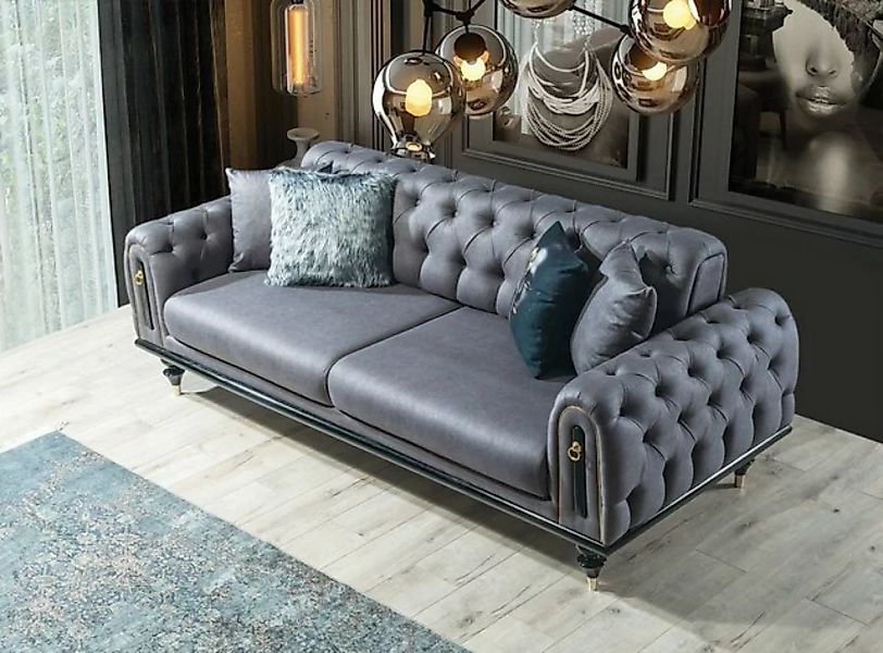 Villa Möbel Sofa Pablo, 1 Stk. 2-Sitzer, Quality Made in Turkey, Luxus-Micr günstig online kaufen