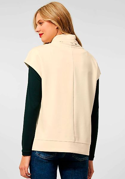 STREET ONE Sweatshirt ohne Ärmel günstig online kaufen